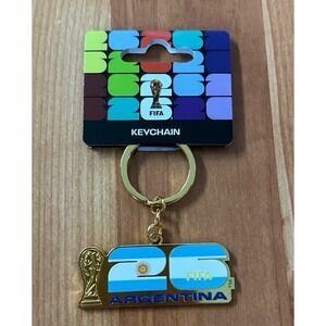 Official FIFA World Cup 2026 Argentina Keychain - Brand New